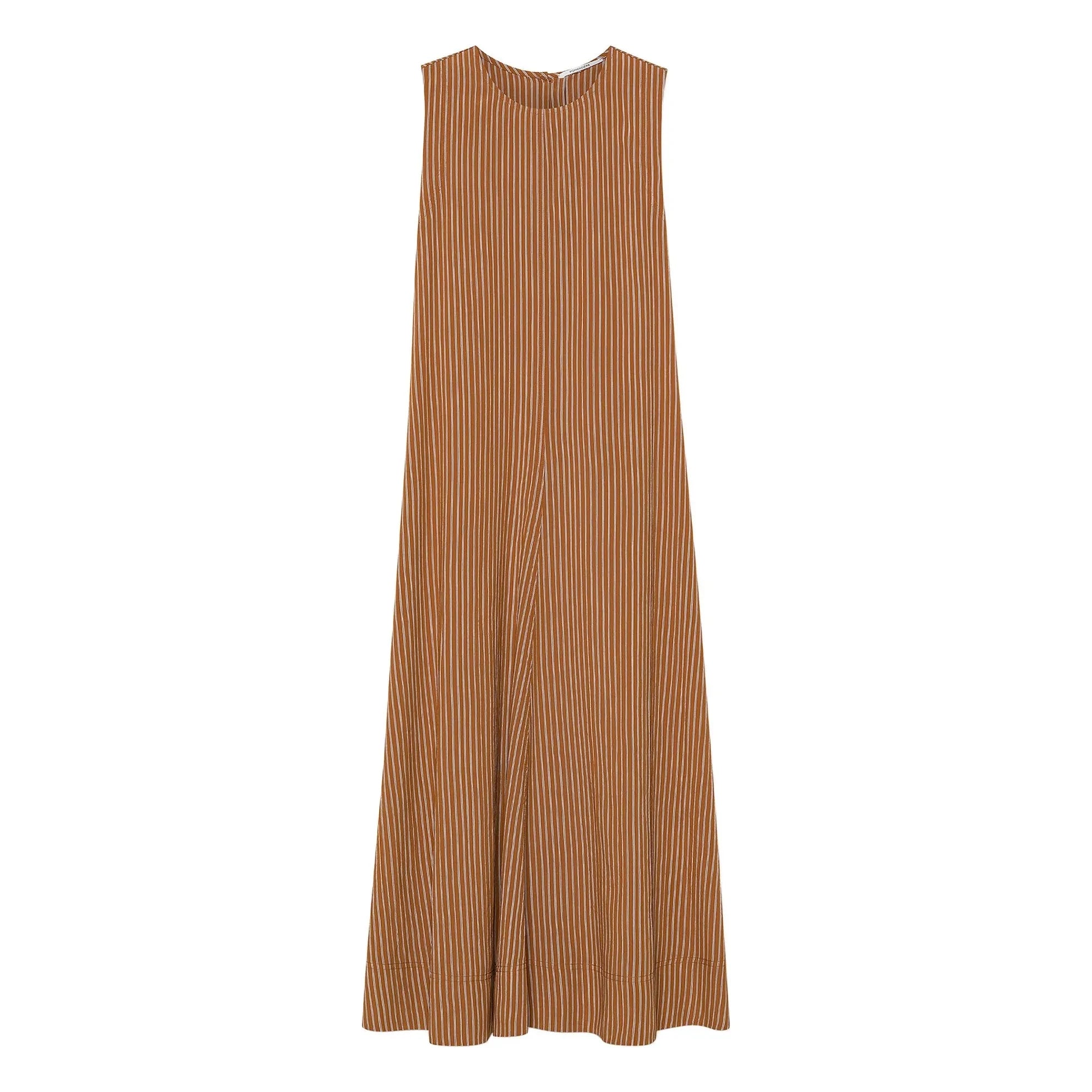 Pomandère - Striped Dress | Apricot
