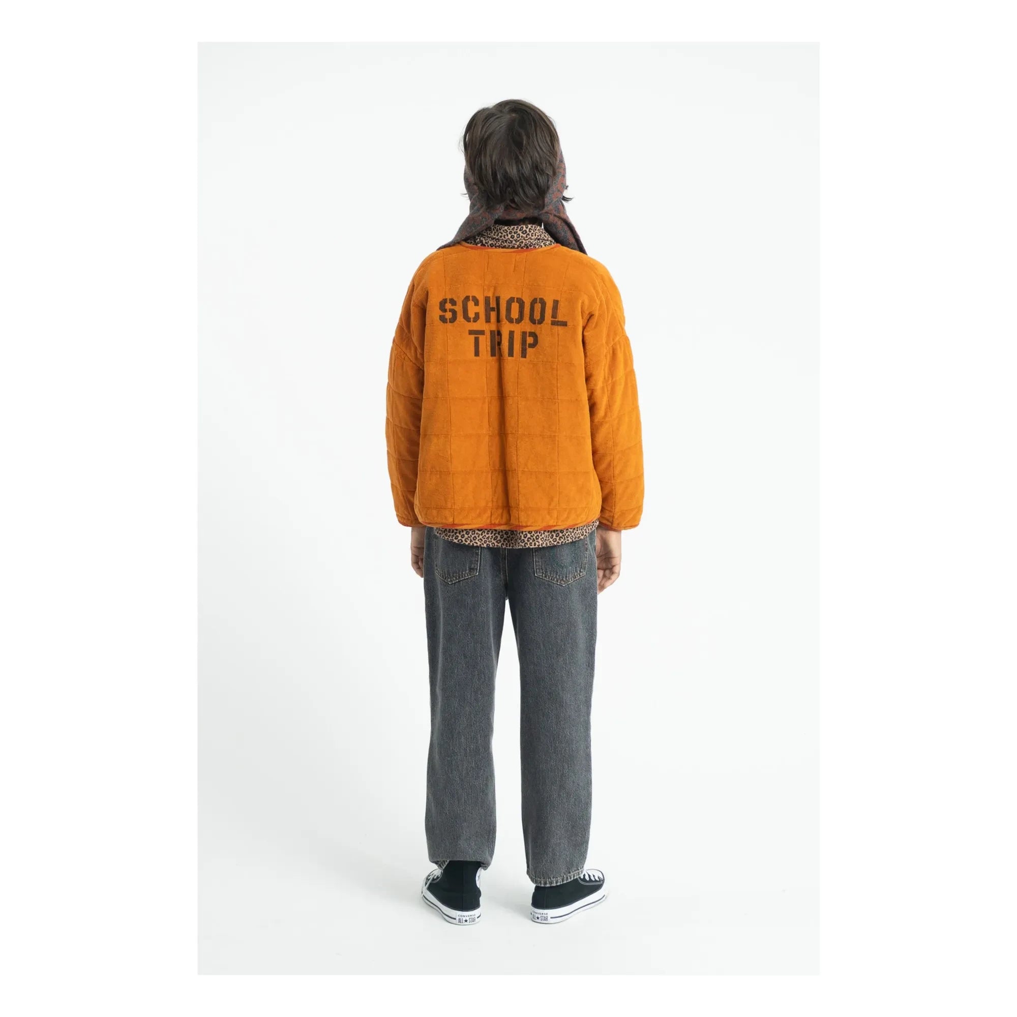 Piupiuchick - School Trip Organik Pamuklu Kapitone Ceket | Camel