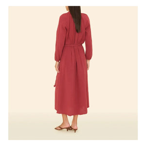 Xirena - Andrea Cotton Gingham Dress | Red