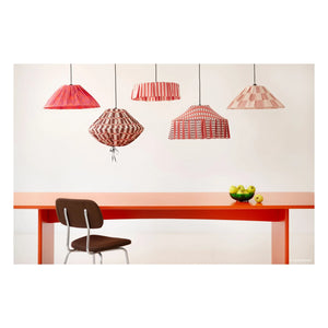 Nobodinoz - Yumi Mosaic Lampshade | Cherry Red