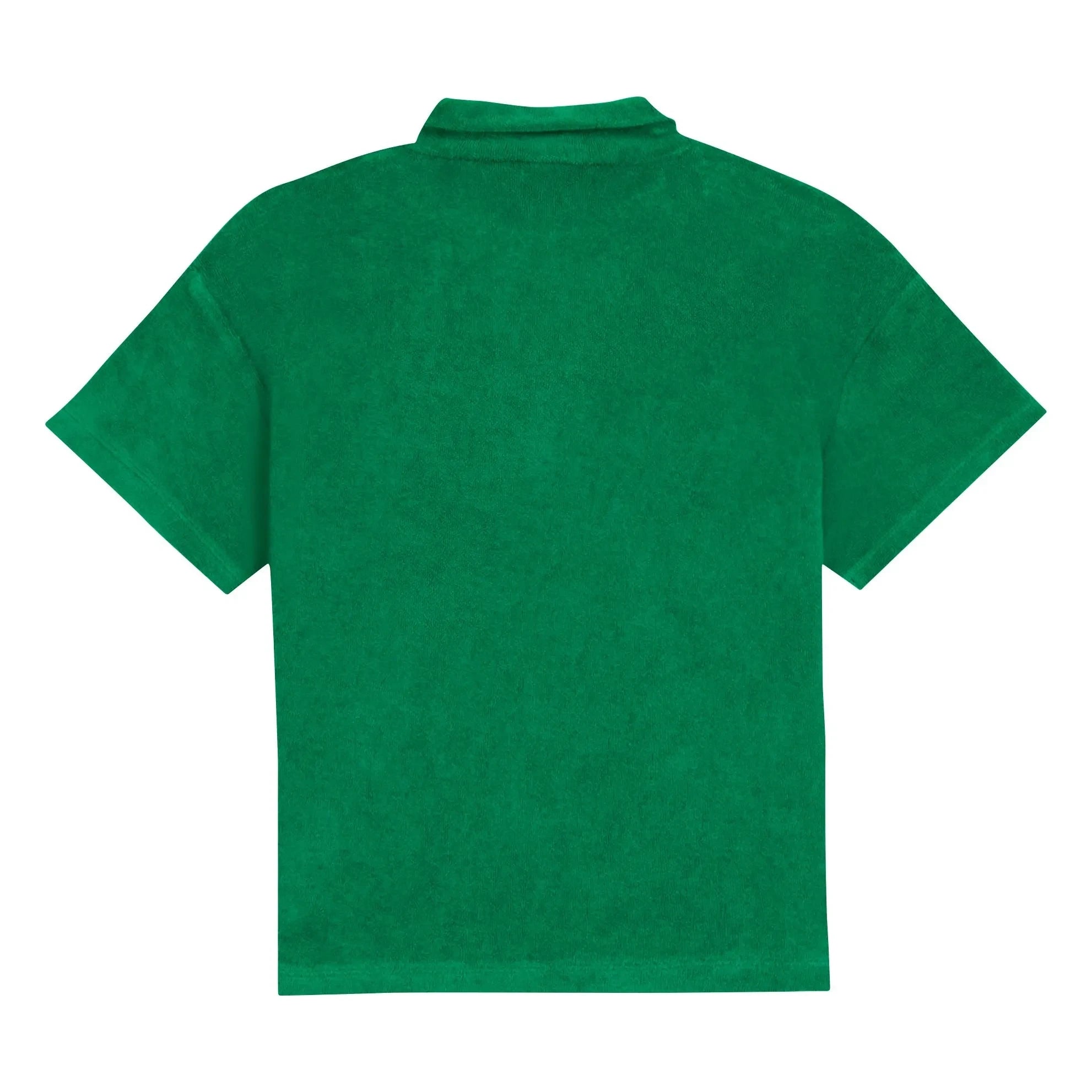Bonton - Livio apple terry polo shirt | Emerald green