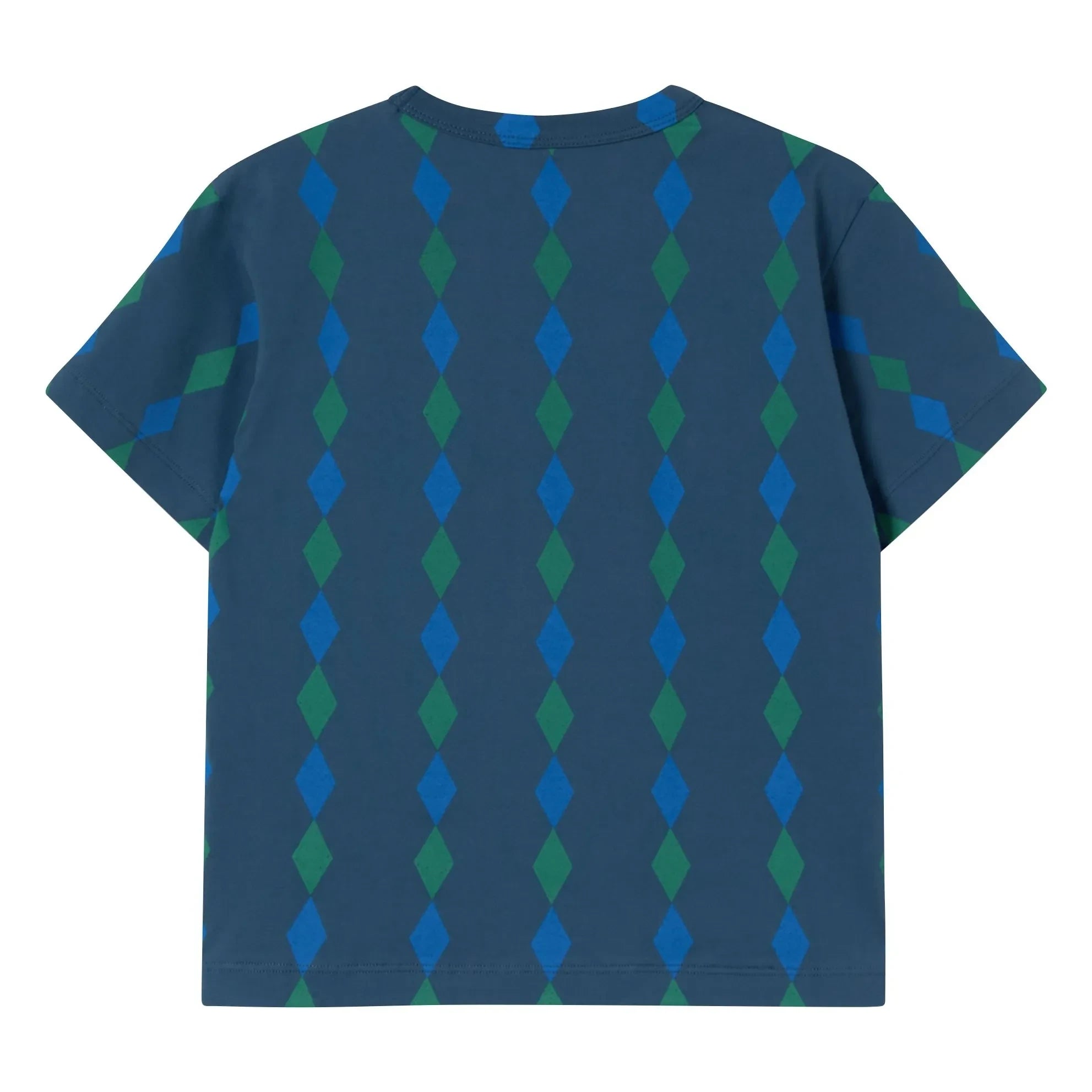 Tinycottons - Losange Organic Cotton T-Shirt | Blue