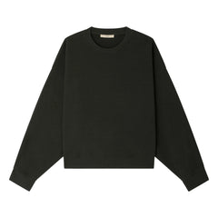 Sessùn - Yuki Metallic Sweatshirt | Dark Green