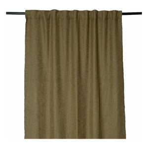 Haomy - Thick Linen Curtain | Gold