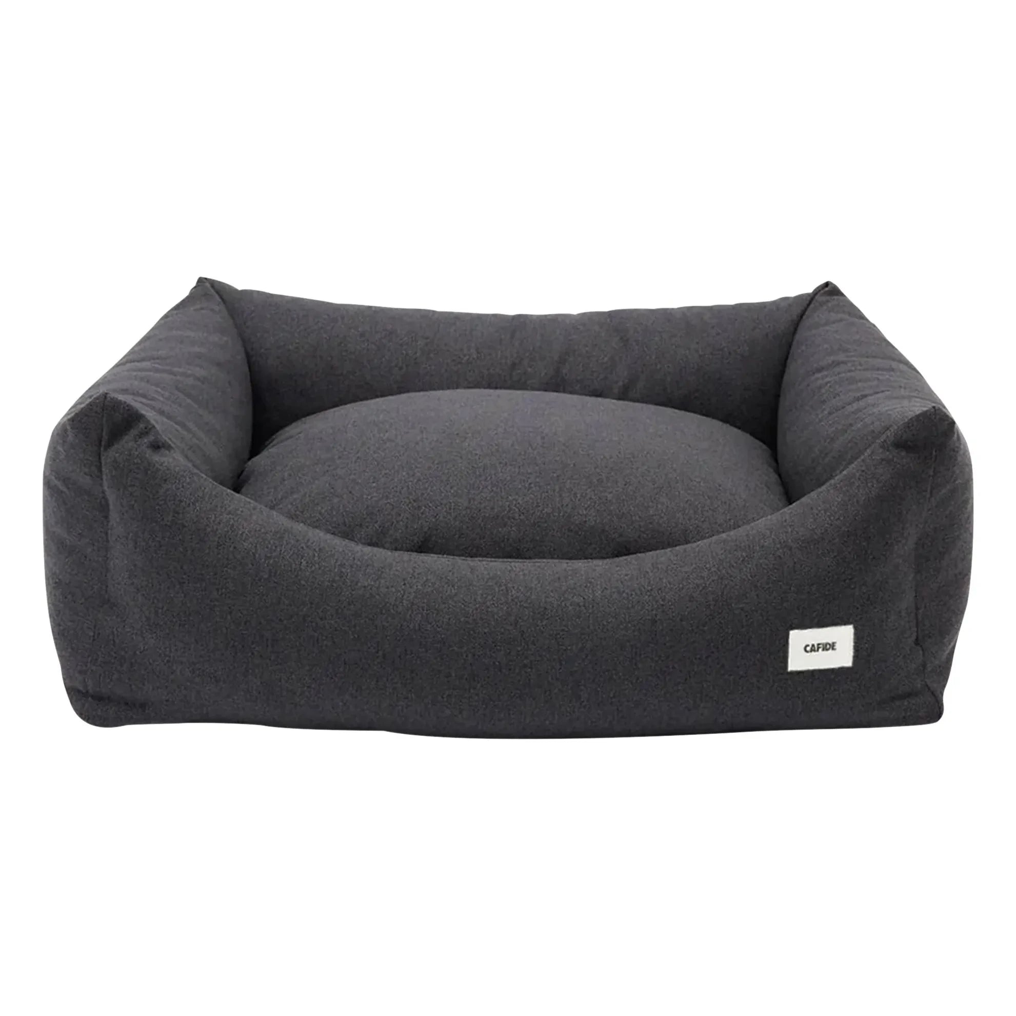 Cafide - Snozy Dog Bed | Black