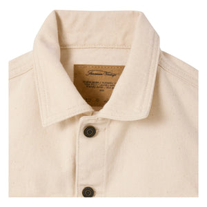 American Vintage - Snopdog Sleeveless Denim Jacket | Ecru