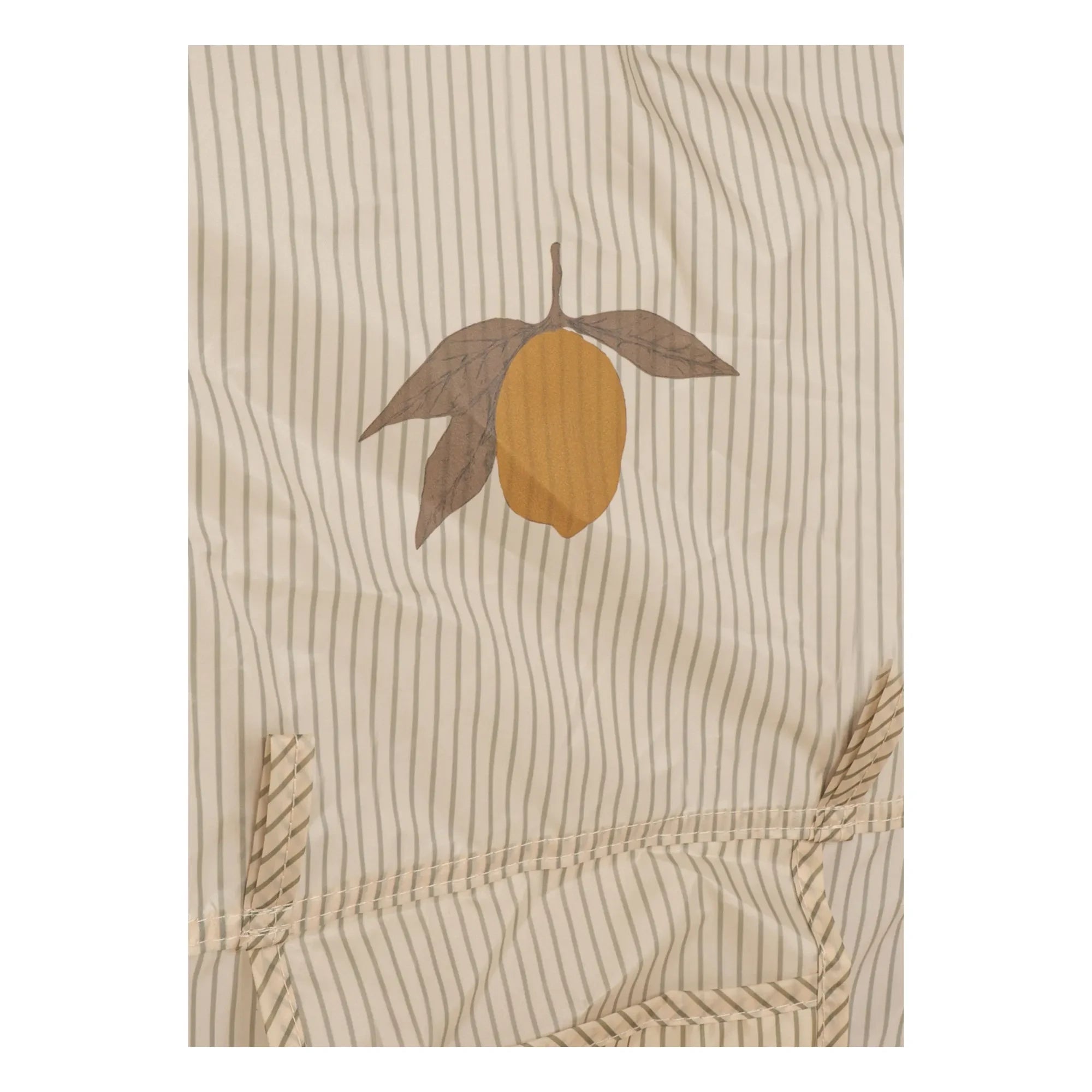 Konges Sløjd - Small Foldable Beach Tent Tea Stripe | Beige