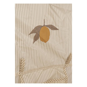 Konges Sløjd - Small Foldable Beach Tent Tea Stripe | Beige