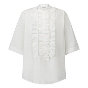 Laurence Bras - Blouse Magrita Short Cotton | White