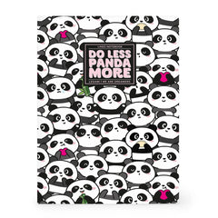 Legami - B5 Çizgili Sert Kapaklı Resimli Defter - Panda