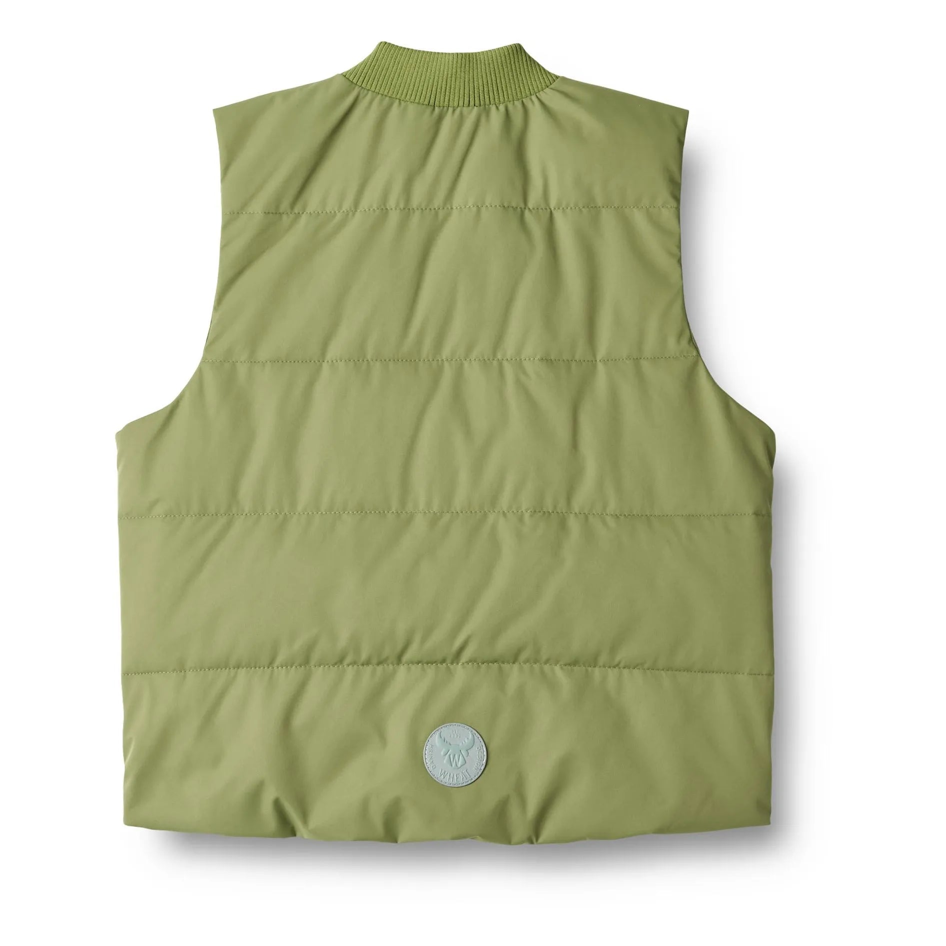 Wheat - Andre Sleeveless Padded Vest | Green