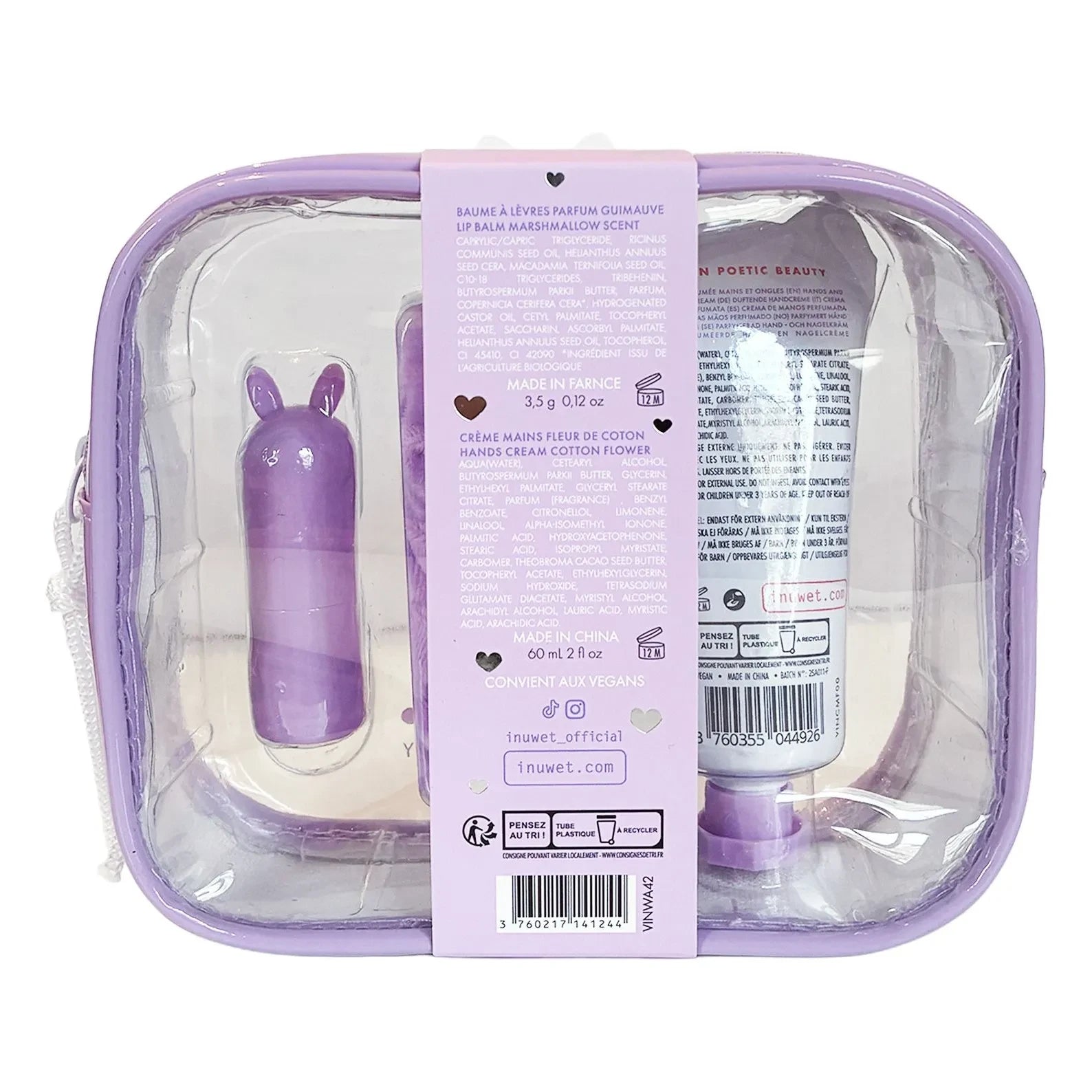 Inuwet - Lily Pencil Case | Purple