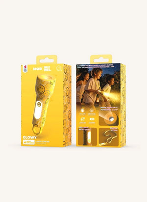 MOB - Glowy Flashlight - MOB x Smiley World | Yellow