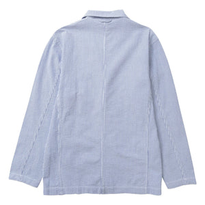 Service Works - Seersucker Striped Jacket | Light Blue