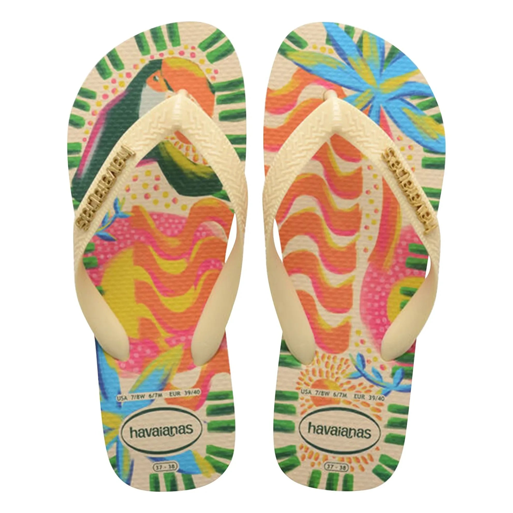 Havaianas - Top Ginga Bossa flip-flops | Cream