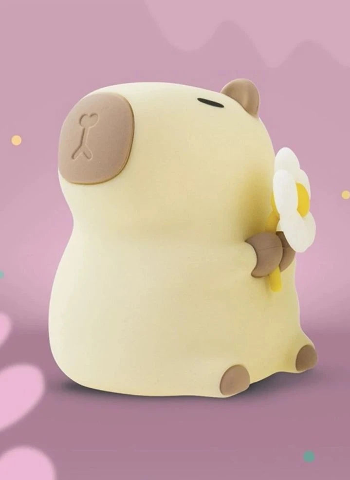 Mary's - Floral Capybara Night Light | Beige