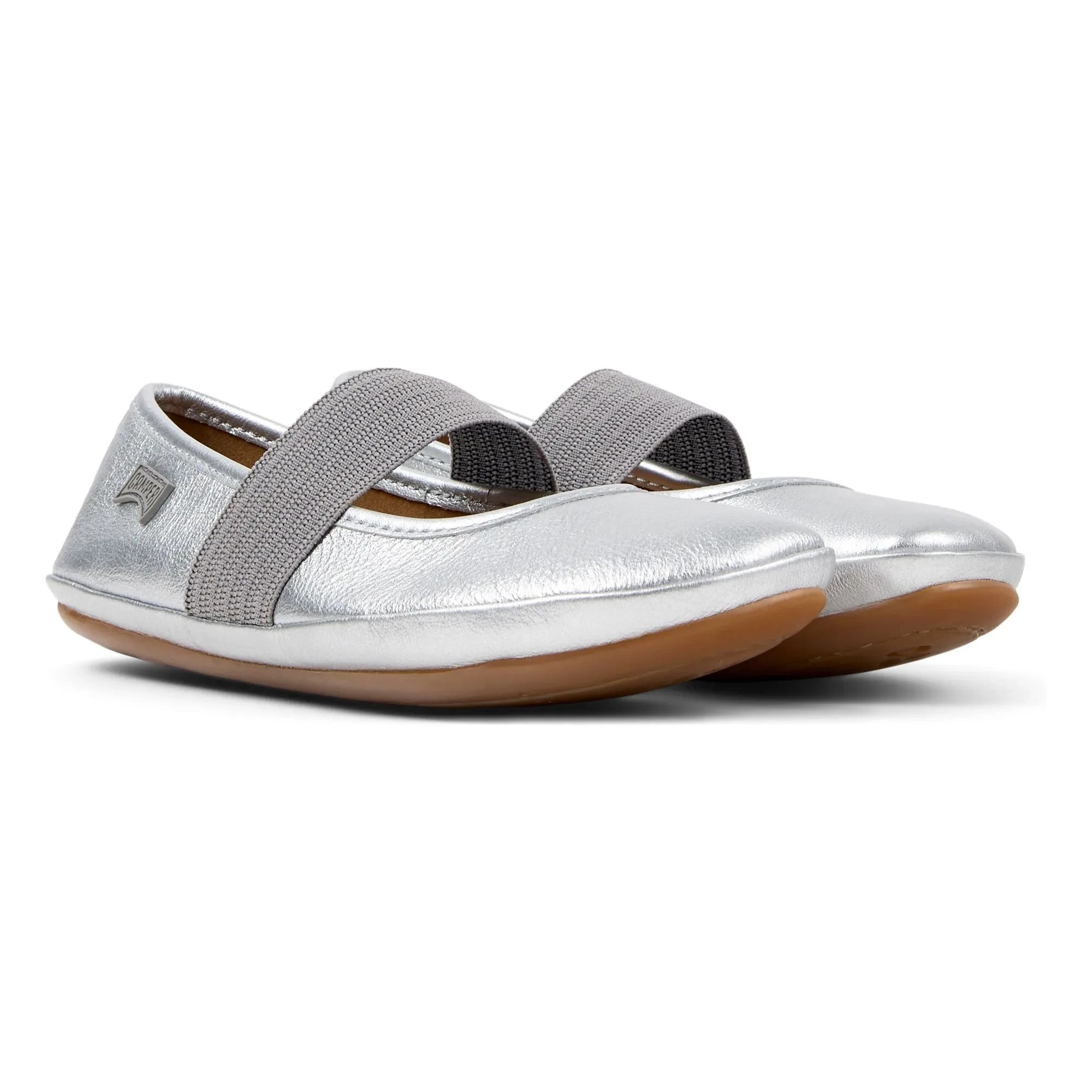 Camper - Right-Side Ballerinas | Silver