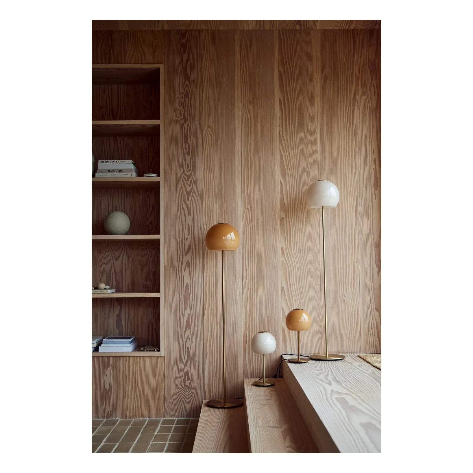 Frandsen - Ball Floor Lambası, Benny Frandsen & Frandsen Design Studio | Amber