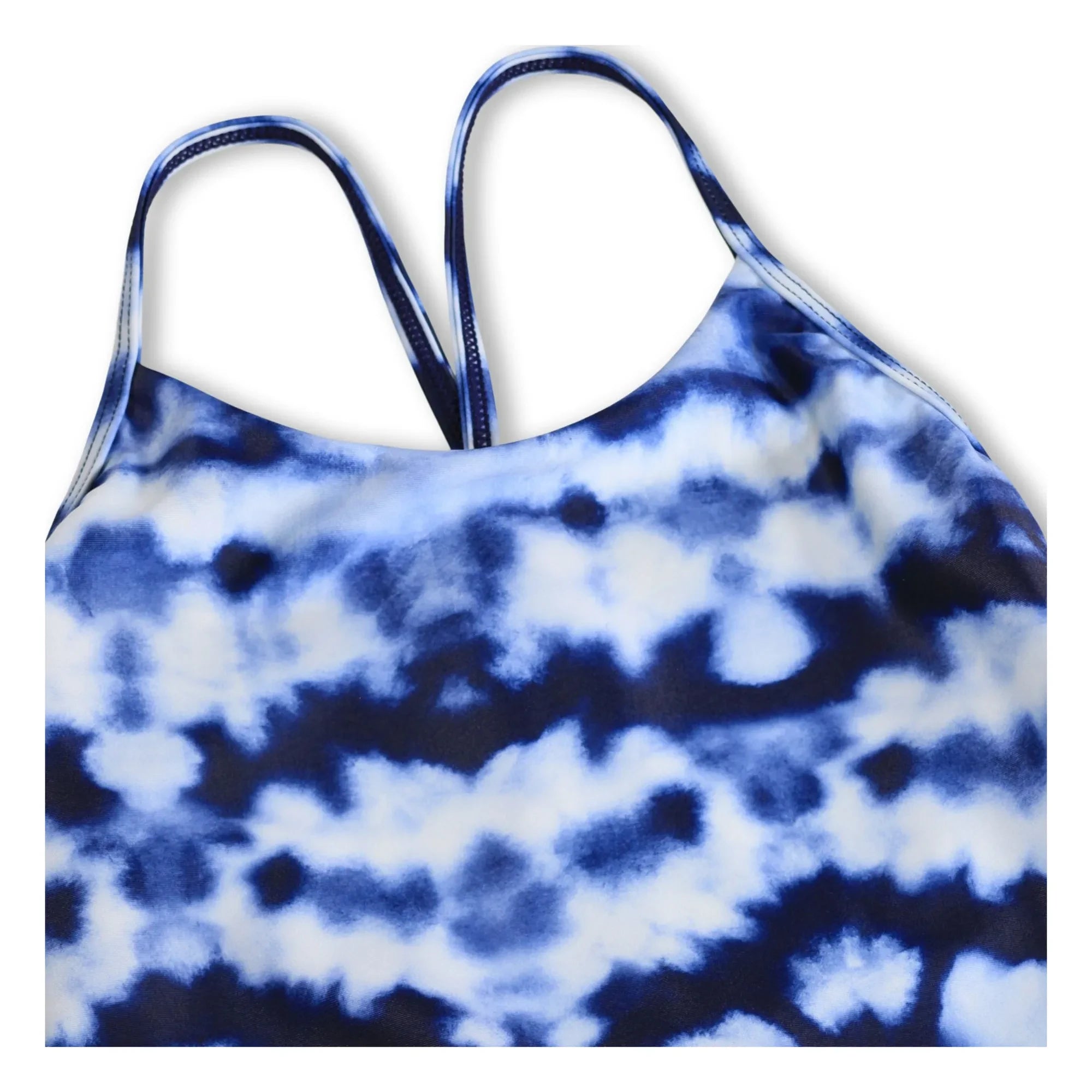 Molo - Nanna Tie-Dye Swimsuit Made from Recycled Fibers | Blue