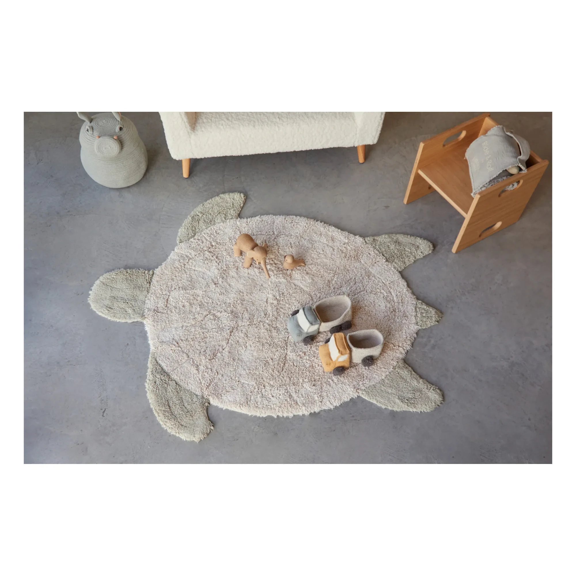 Lorena Canals - Sea Turtle Carpet | Olive