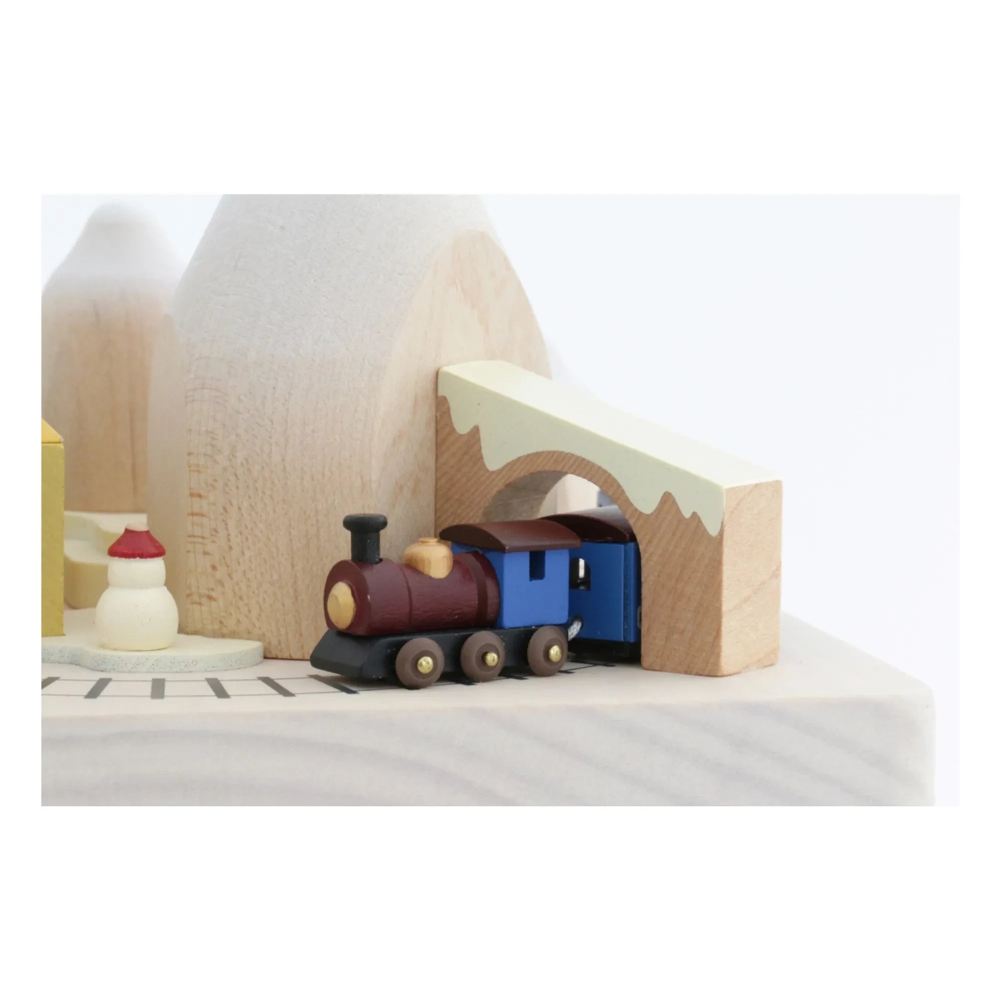 Wooderful Life - Winter Train Wooden Music Box
