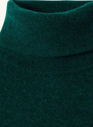 American Vintage - Raxow Wool Turtleneck Sweater | Dark Green