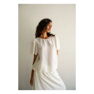 THEAVANT - Top La Fille Dantel | Beyaz