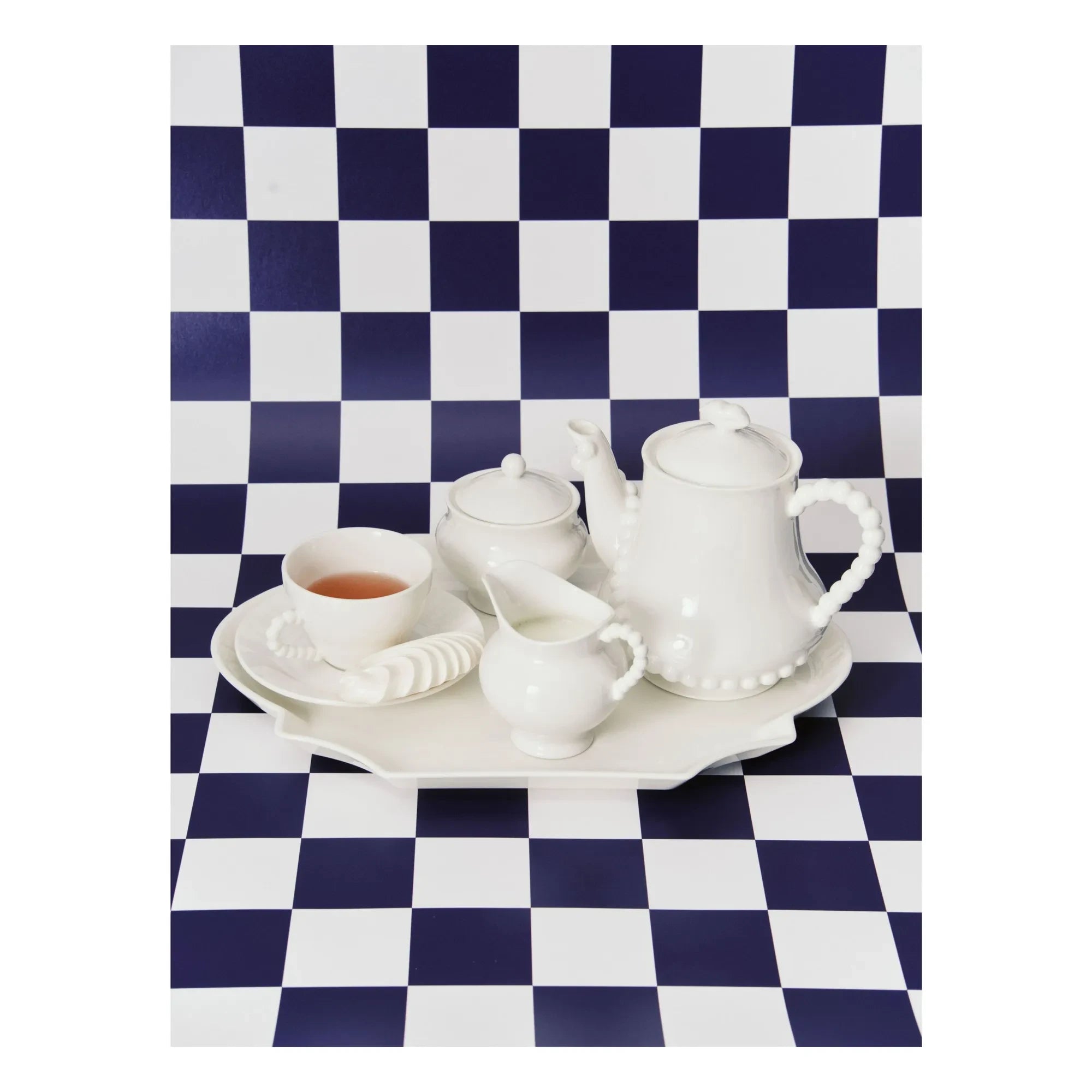 Serax - Perle Fine fincan ve tabaklar, Wouters & Hendrix - 2'li Set | Beyaz