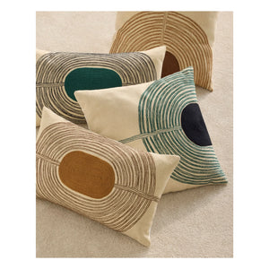 Maison Sarah Lavoine - Mirage Embroidered Pillow | Havana