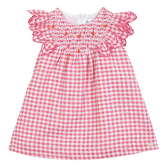 Tartine et Chocolat - Gingham Gingham Dress | Pink