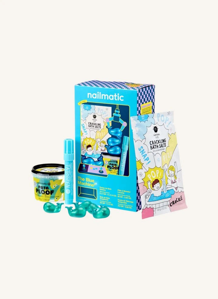Nailmatic Kids - Color Machine Gift Set | Blue
