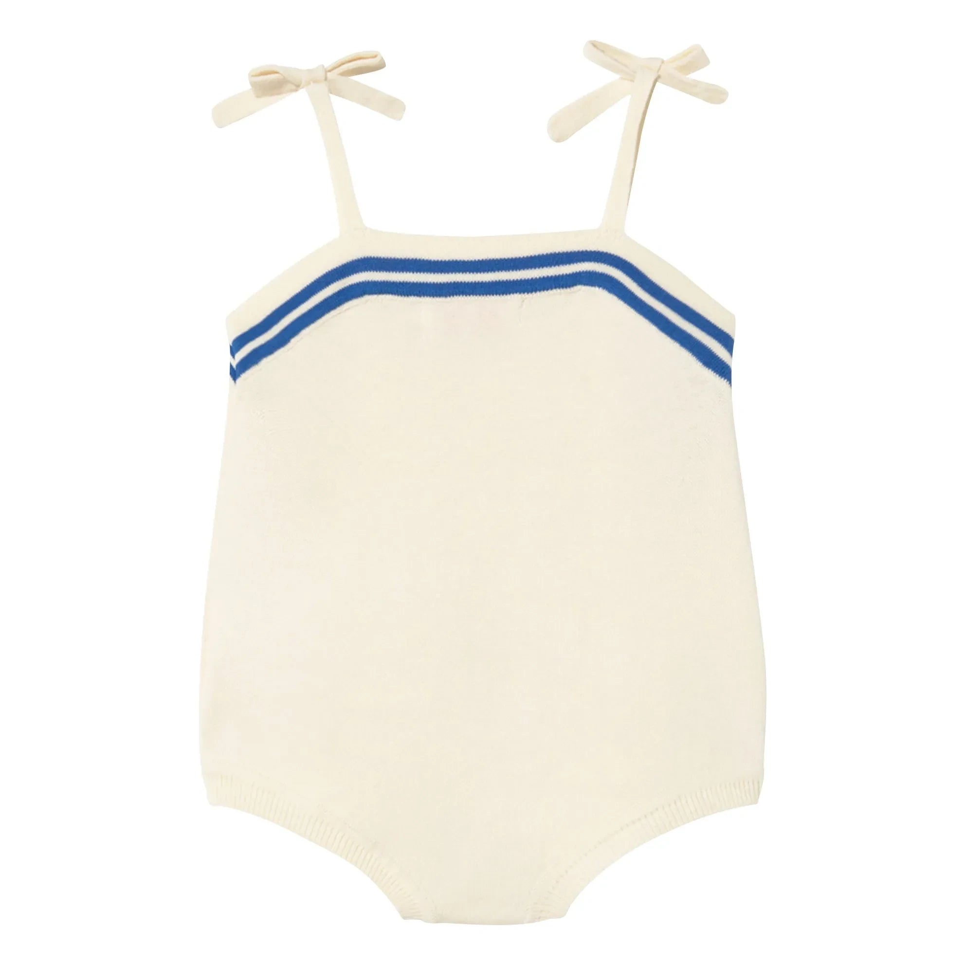 Tinycottons - Gathered Body Bodysuit | White