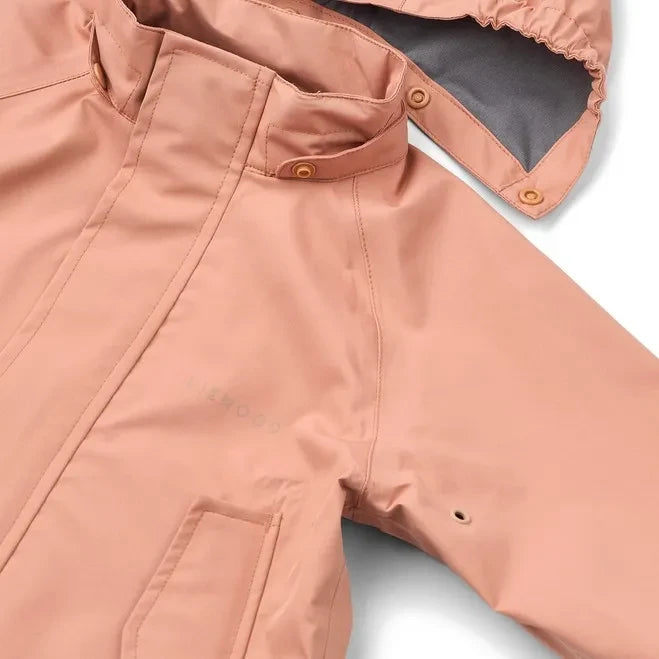 Liewood - Manu Color-Blocked Rainwear Set Made from Recycled Fibers | Pink