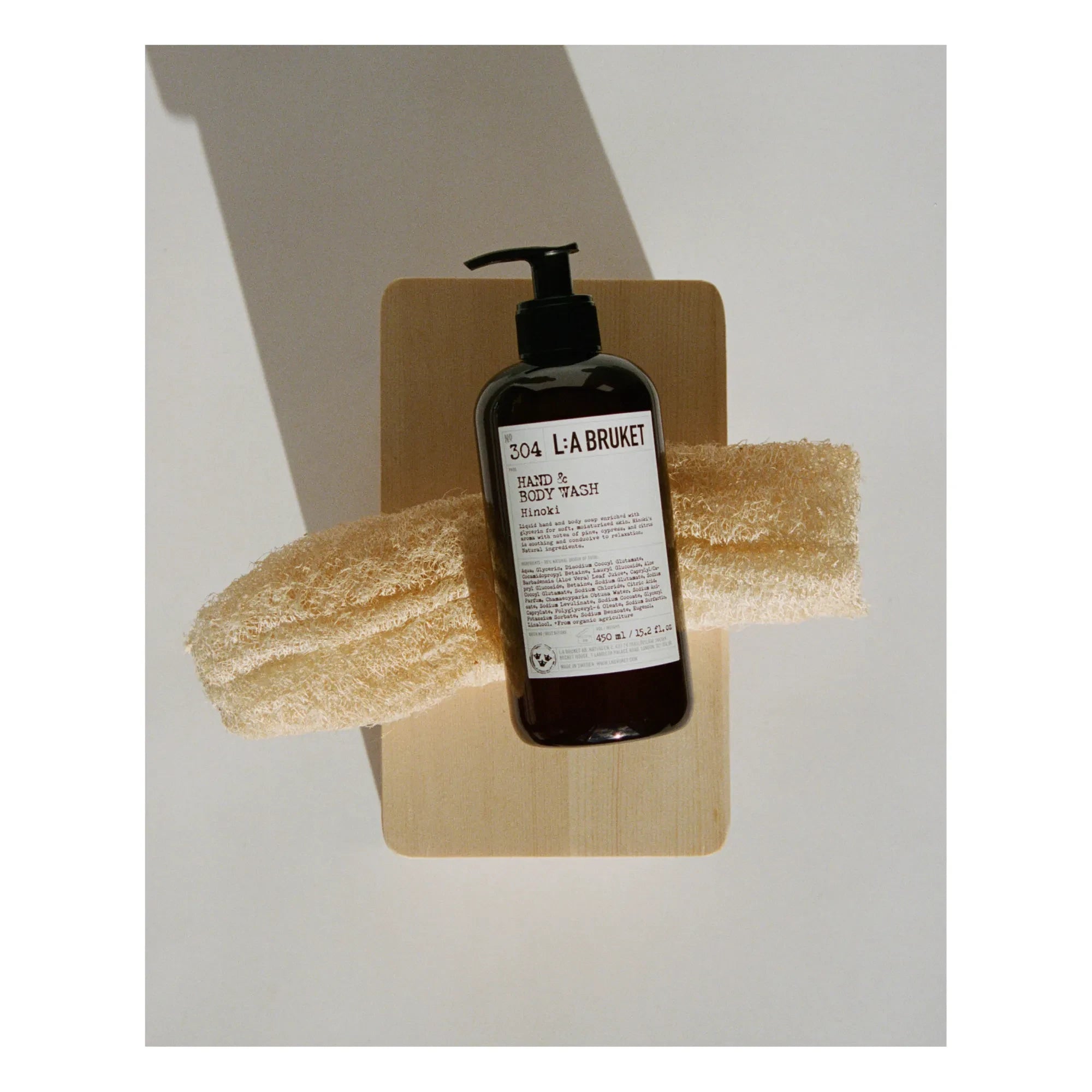 L:A BRUKET - Hinoki 304 Hand and Body Cleanser - 450 ml