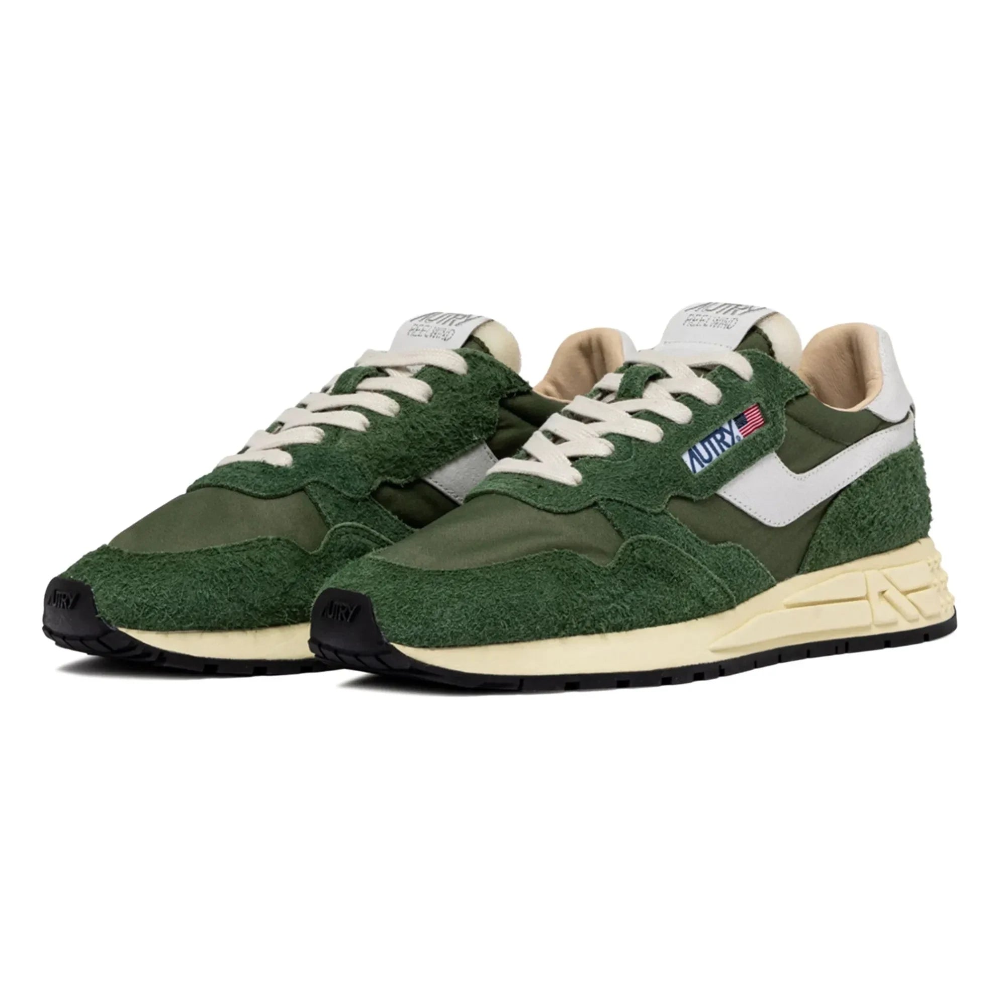 Autry - Reelwind Low Nylon Sneakers | Dark Green