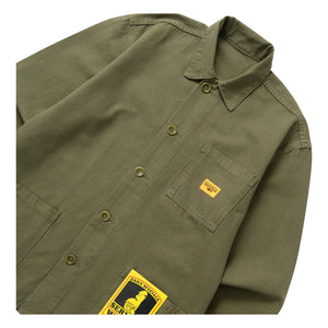 Service Works - Canvas Chore Overshirt | Khaki