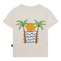 Pepita & Me - Isla Bonita Printed T-Shirt | White