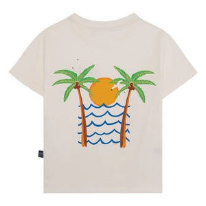 Pepita & Me - Isla Bonita Printed T-Shirt | White