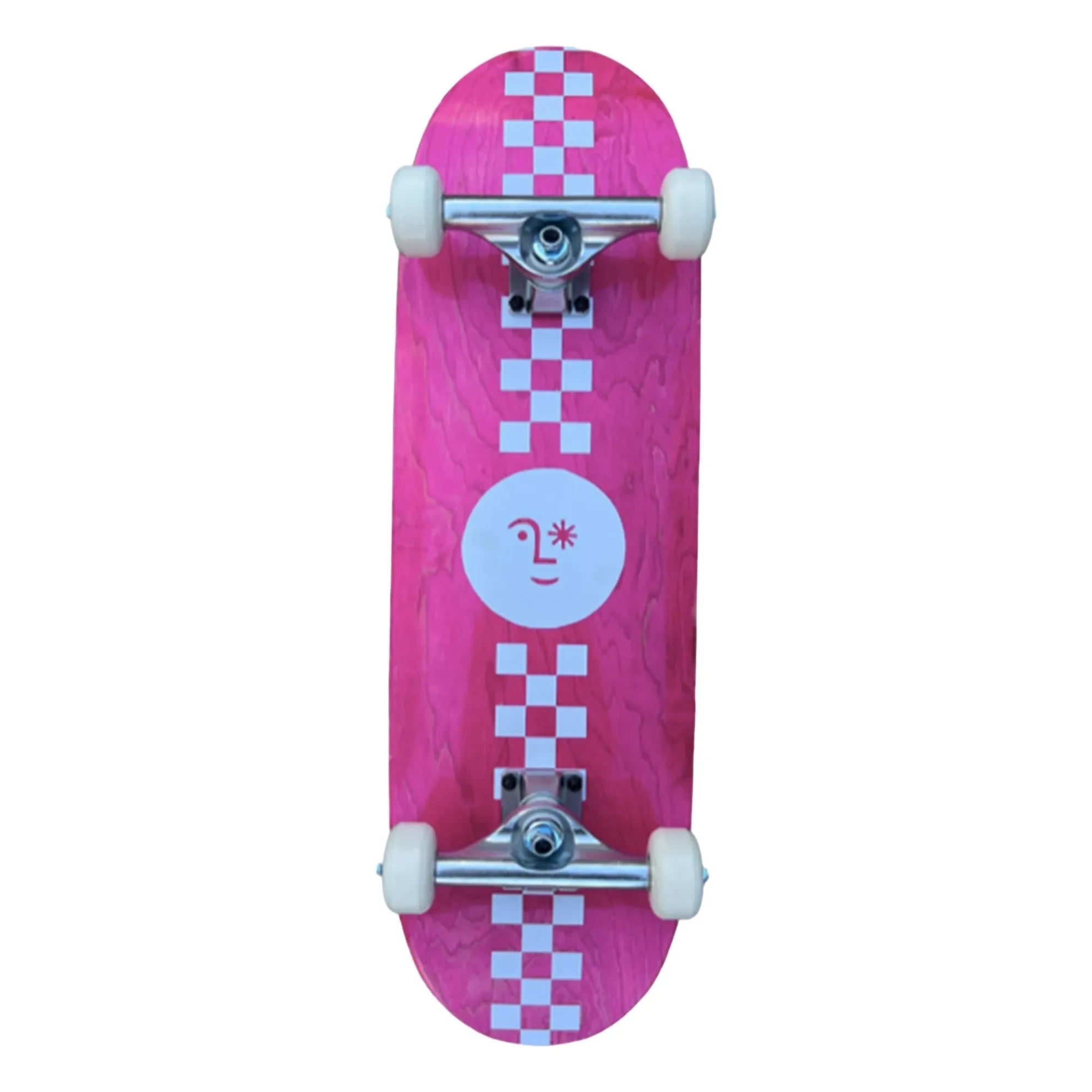 Mino Skateboards - Sunny Damier Kaykay | Pembe
