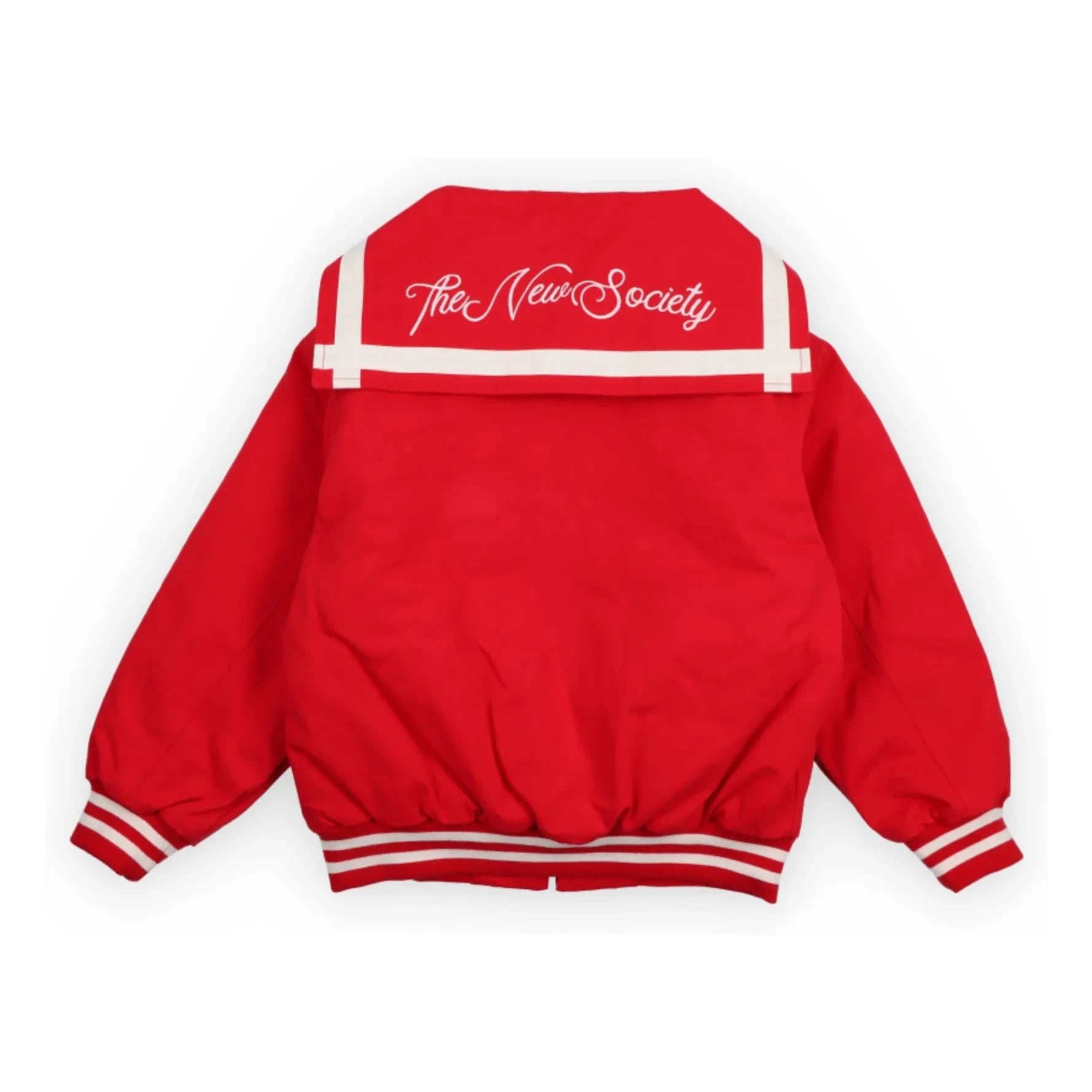 the new society - Buttercup Marine Collar Bomber | Red