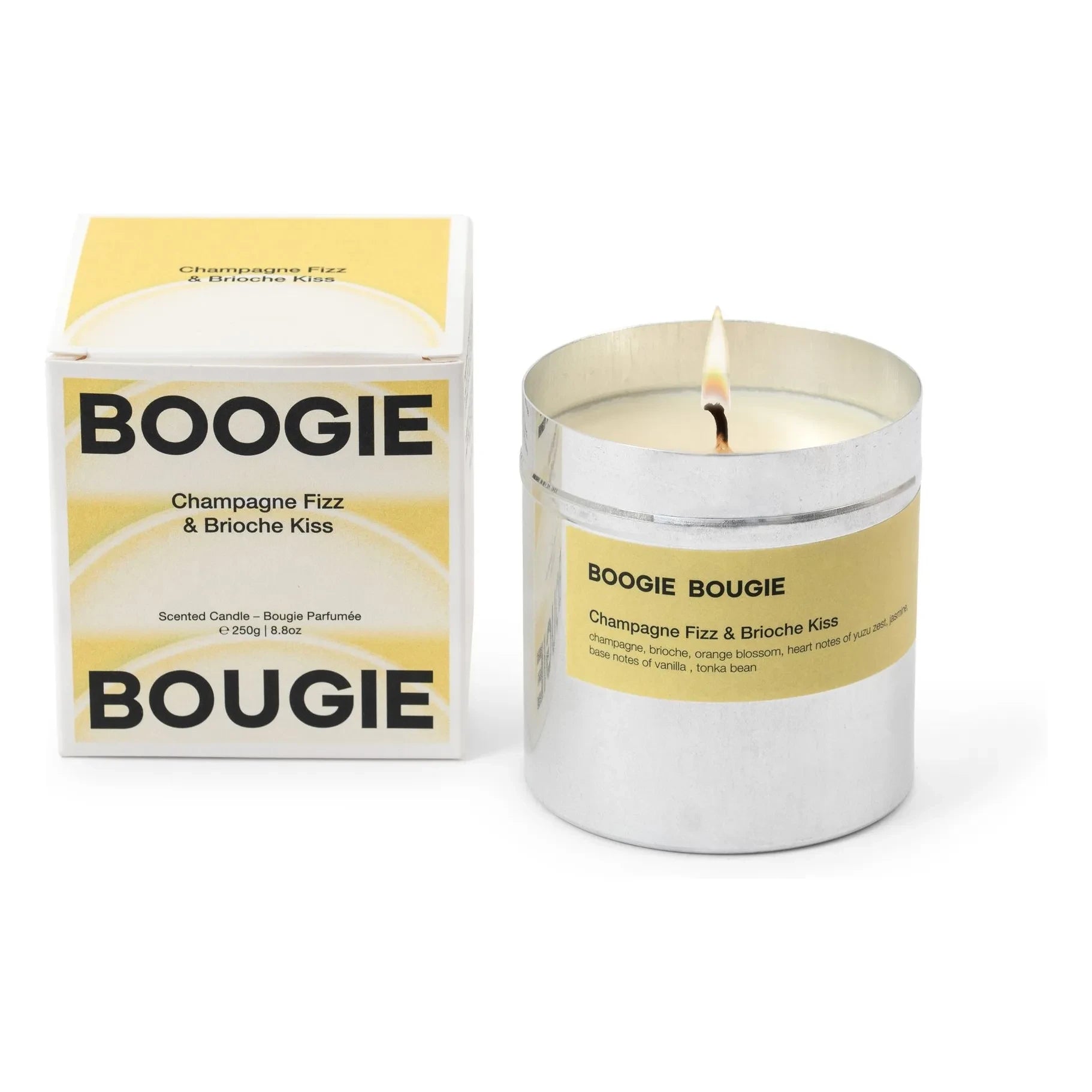 Boogie Bougie - Champagne Fizz & Brioche Kiss Candle