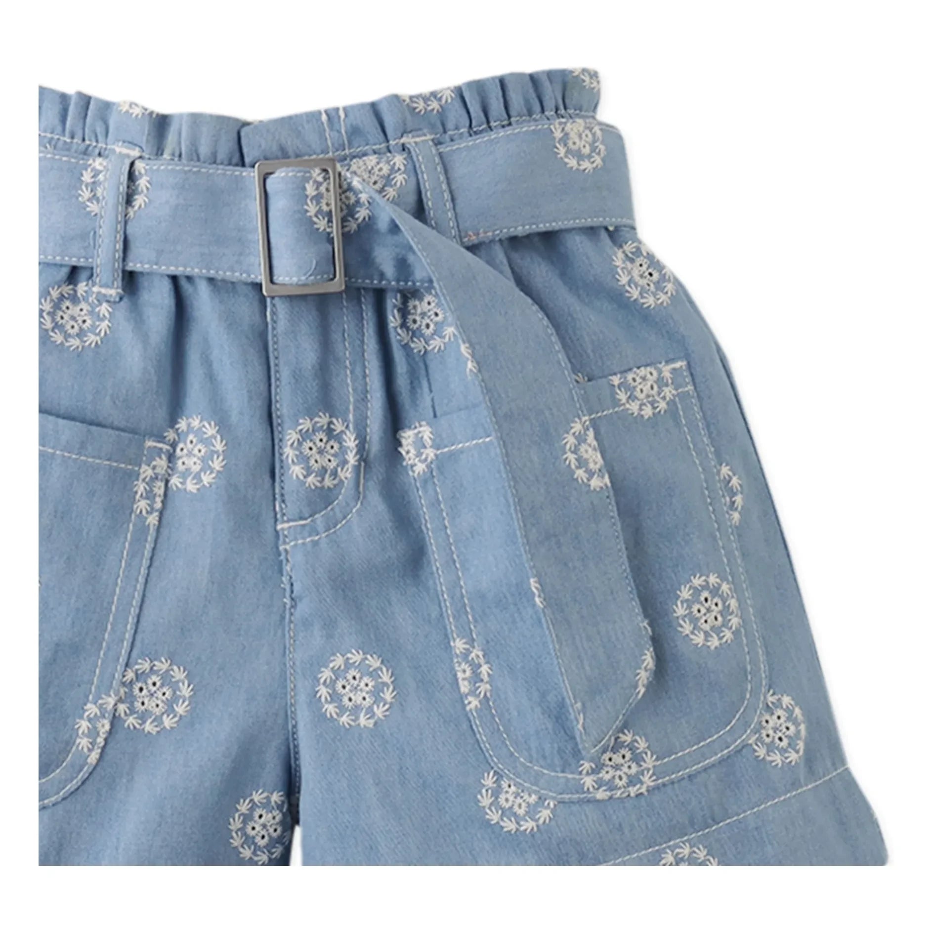 Gingersnaps - Amara Denim Shorts | Light Blue