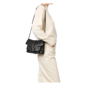 Jérôme Dreyfuss - Harry S Bag Chèvre Grainé | Black