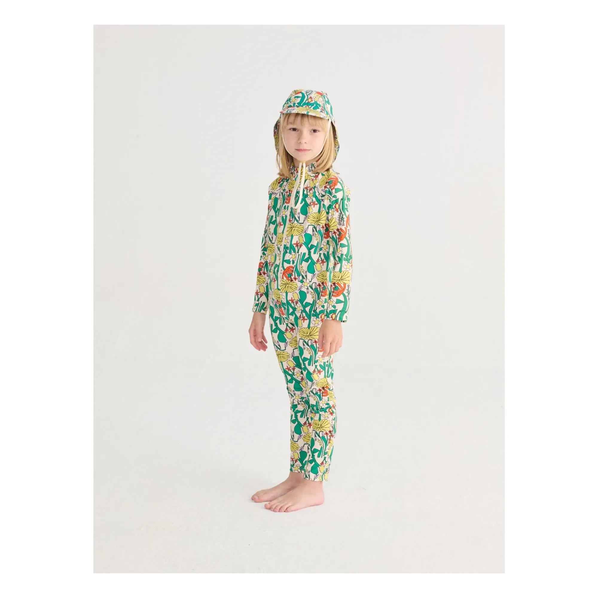 Bobo Choses - Floral Bath Cap | White
