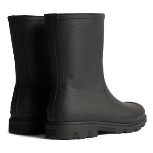 Hunter - Downpour Insulated Short Rubber Boots | Black