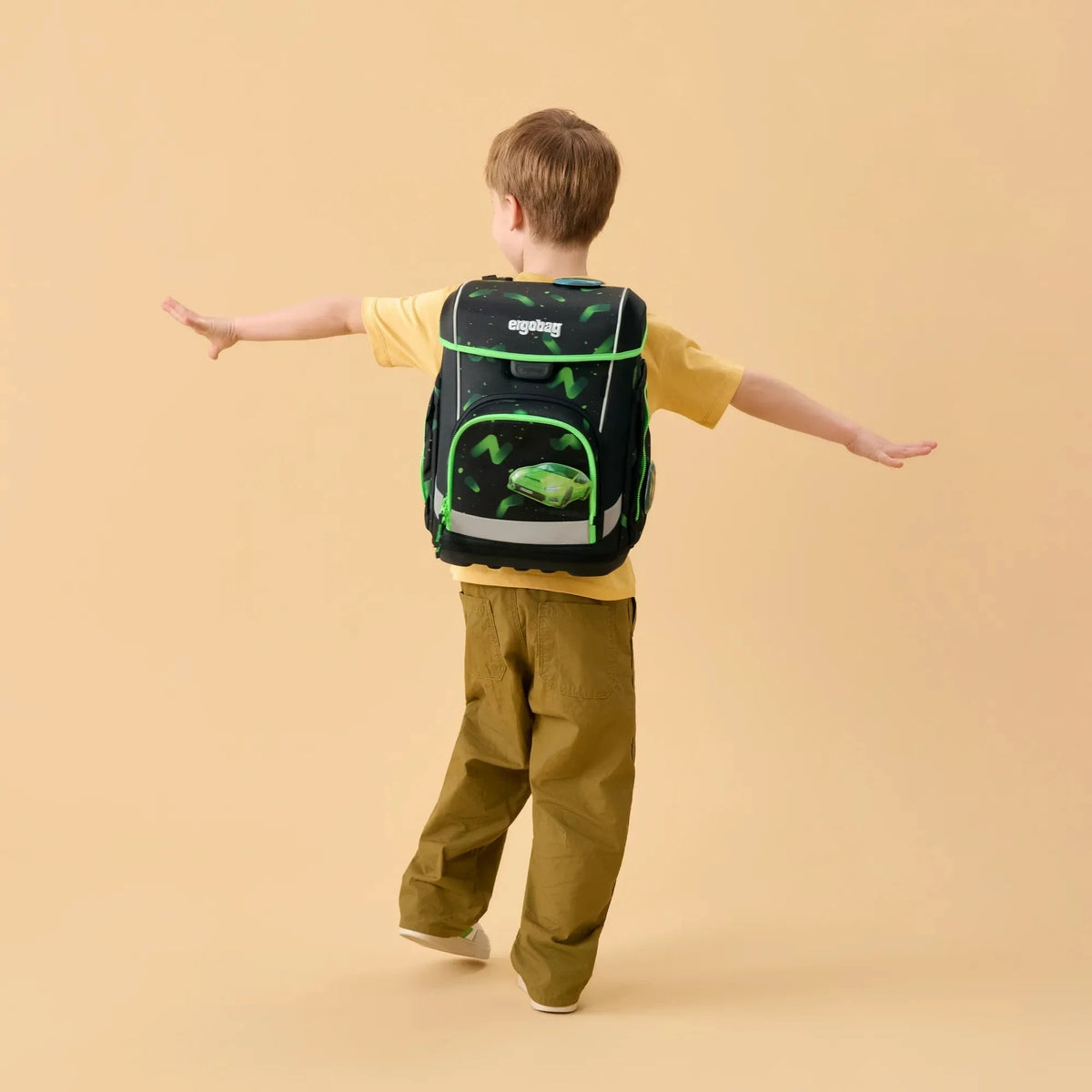 Ergobag - School Bag Set cubo Beary Fast Lane