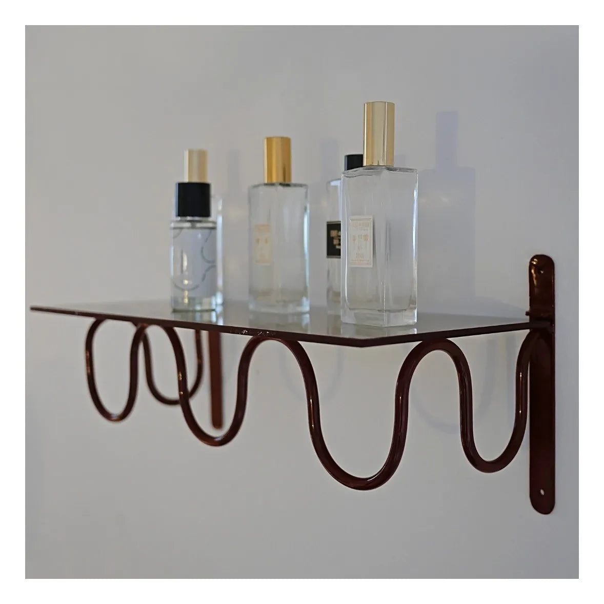 Honoré - Dolores Wall Shelf | Frosted Brown