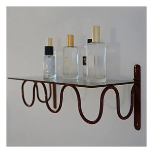 Honoré - Dolores Wall Shelf | Frosted Brown