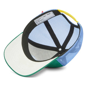 Hello Hossy - Curved Visor Cap Trucker Mini Flat Organic Cotton | Green