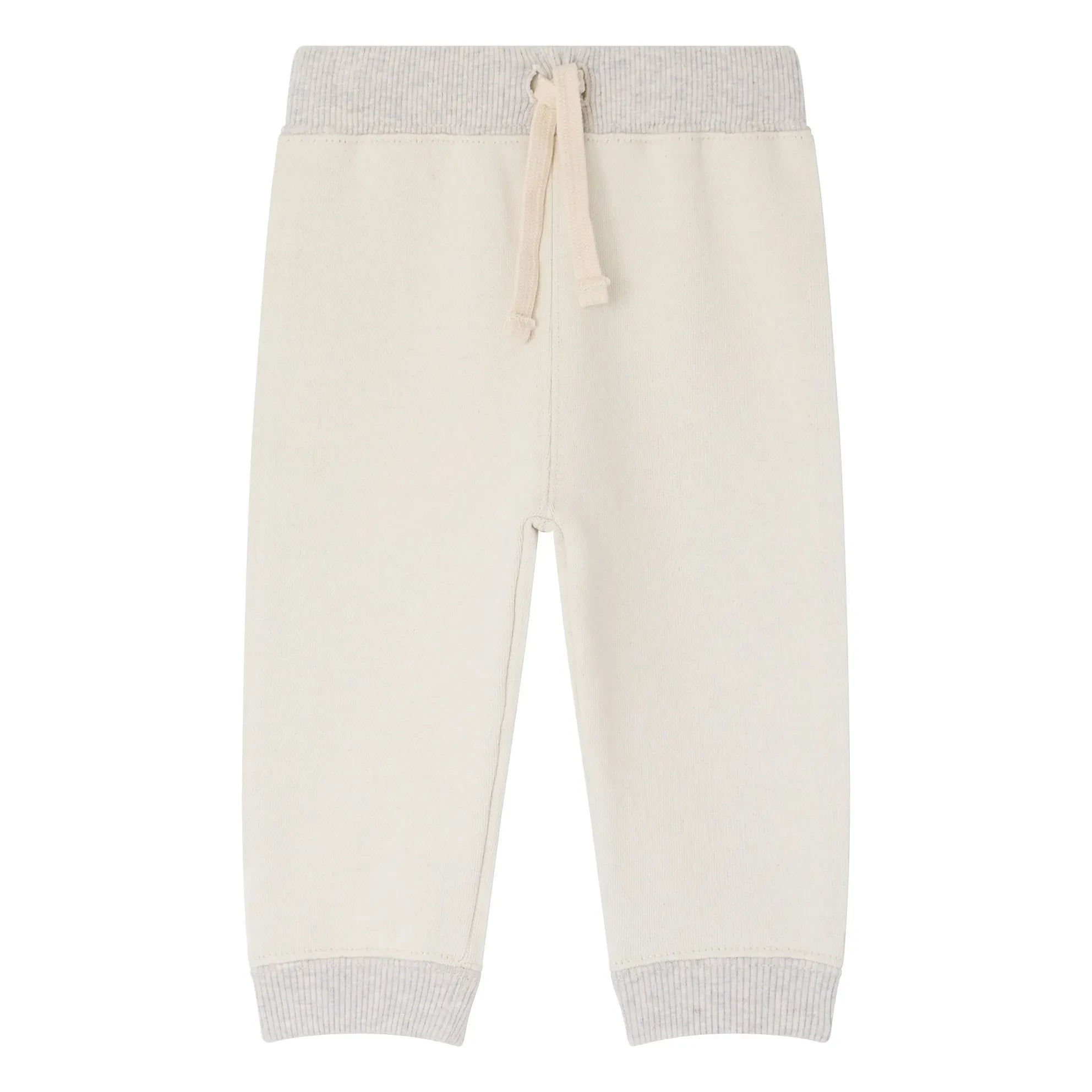 Bonpoint - Bamboo Organic Cotton Joggers | Ecru